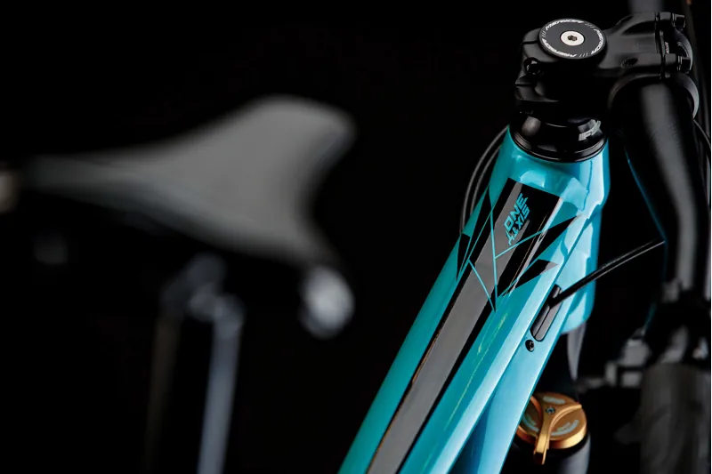 Merida eOne-Sixty 700 2021 Electric Full Sus Mountain Bike - Blue-4